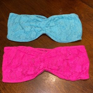 Lace bralettes